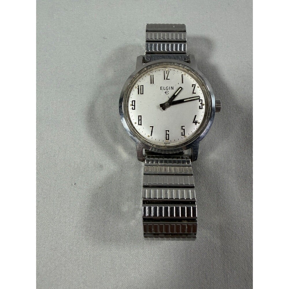 Elgin Vintage Mechanical Watch For Parts Or Repair